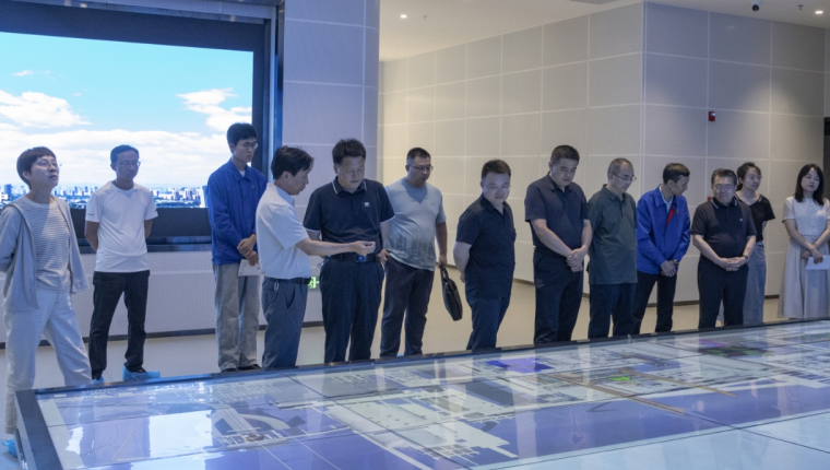 白银市委常委、市纪委书记董兆生一行到刘化化工公司调研领导工作